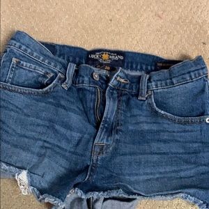 Lucky brand jean shorts